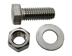 stainless steel 310 bolt nut and washer